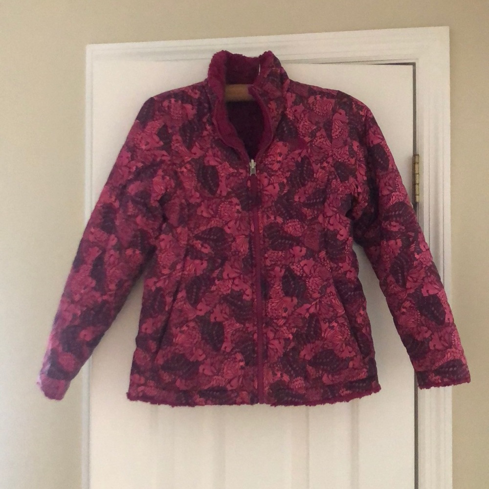 The NORTH FACE jacket Girl’s Size 14 Reversible